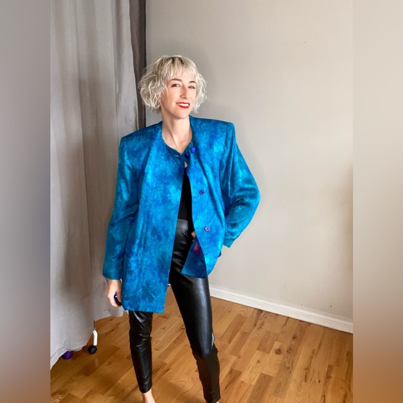 Vintage Flora Kung Silk Jacket - Picture 6 of 14